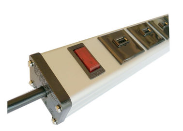 ยูนิเวอร์ซัล 19 พอร์ท USB ชาร์จไฟแบบ Multi Port พร้อมระบบป้องกันไฟกระชากและคลิปยึด