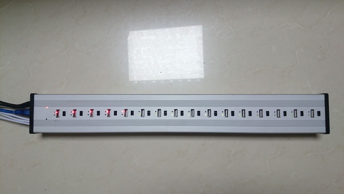 สมาร์ท 16 Port USB Charging Power Strip สำหรับ IPads / IPhones / Smart Phone 5VDC 2.1A