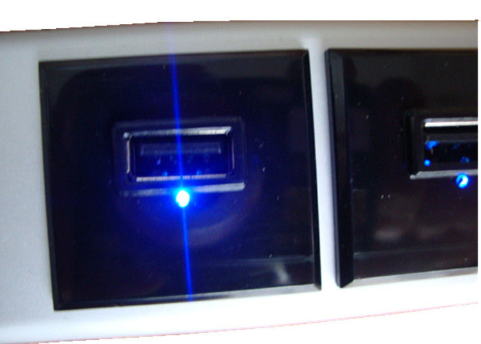 100-250VAC 17 พอร์ต 2.0 USB ชาร์จไฟปลั๊กสำหรับ iPhone iPad เม็ดโทรศัพท์