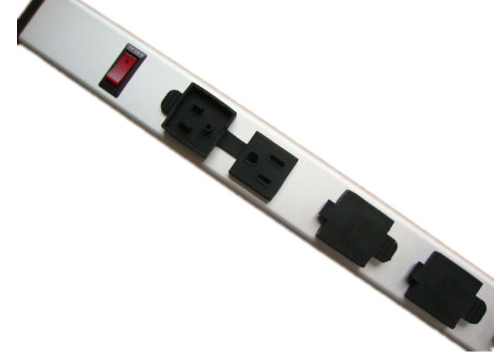 รางจ่ายไฟแบบถอดได้ PDU สำหรับตู้ 7 ทาง / 8 Way UL Approved